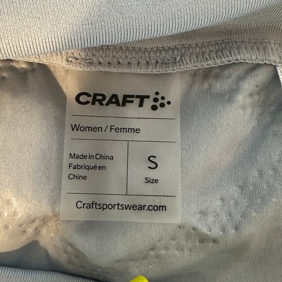 Craft Women's Baby Blue ADV SUBZ Insulated Running Skirt 2, Size S, NWOT - Picture 4 of 9